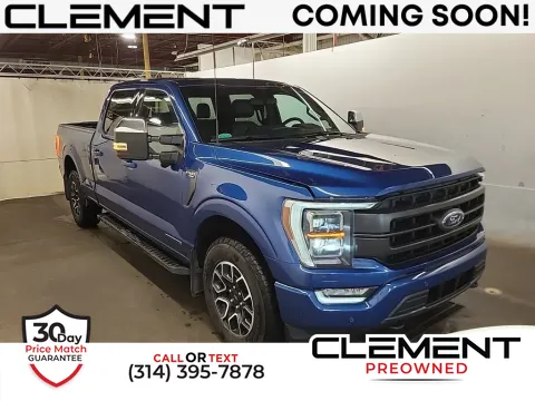 Blue 2022 Ford F-150 Lariat for sale in St. Charles, MO