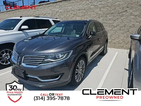 Gray 2017 Lincoln MKX Reserve for sale in St. Charles, MO