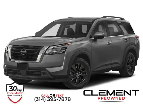 Blue 2022 Nissan Pathfinder SV for sale in St. Charles, MO