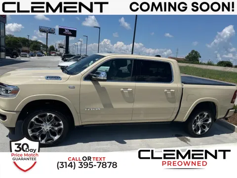 White 2022 Ram 1500 Laramie Longhorn for sale in St. Charles, MO
