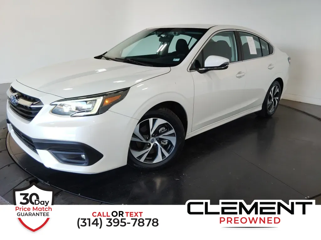 White 2022 Subaru Legacy Premium for sale in St. Charles, MO