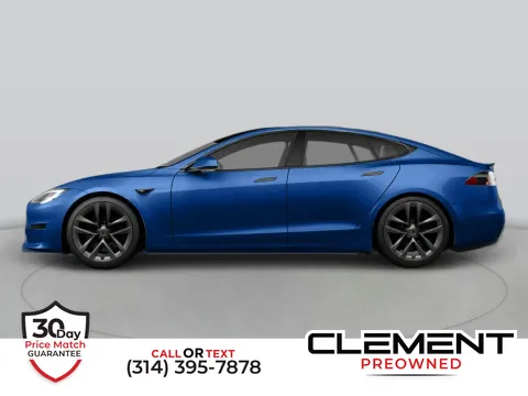 Blue 2022 Tesla Model S Plaid for sale in St. Charles, MO