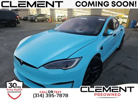 Blue 2022 Tesla Model S Plaid for sale in St. Charles, MO