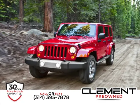White 2015 Jeep Wrangler Unlimited Willys for sale in St. Charles, MO