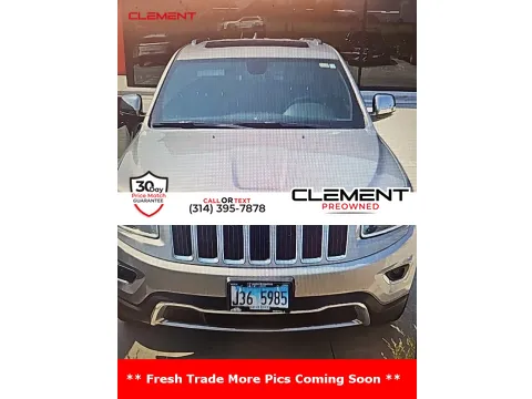 Silver 2015 Jeep Grand Cherokee Limited for sale in St. Charles, MO