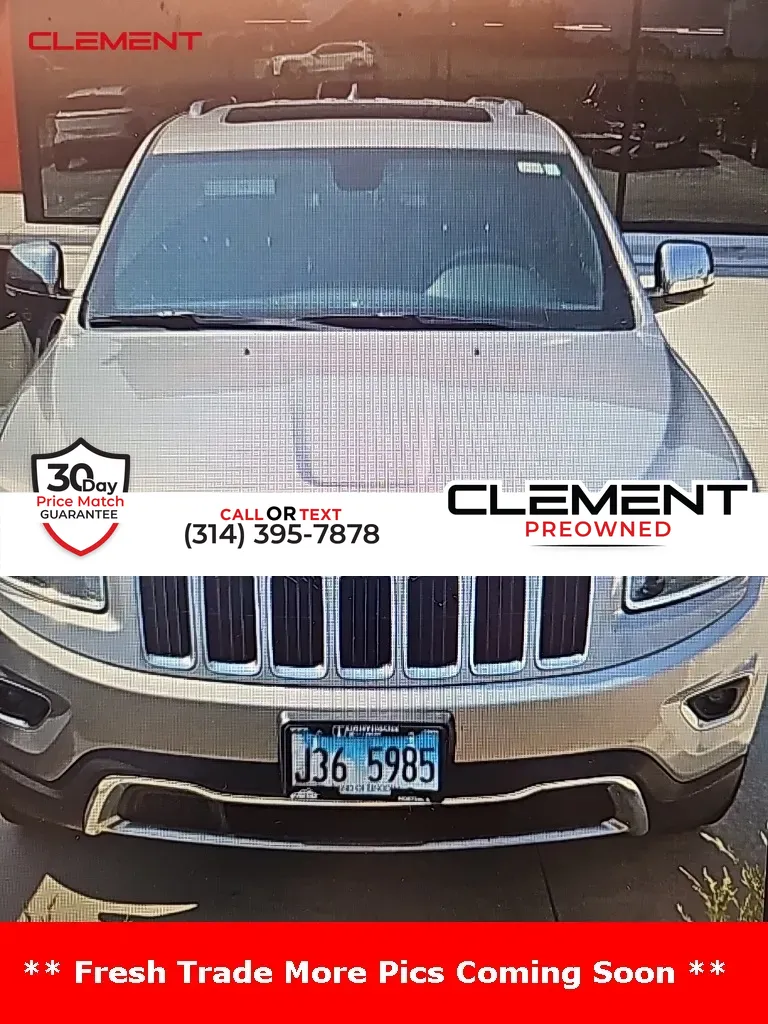 Silver 2015 Jeep Grand Cherokee Limited for sale in St. Charles, MO