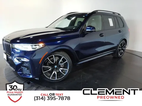 Blue 2021 BMW X7 xDrive40i for sale in St. Charles, MO