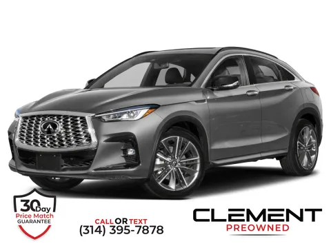 Gray 2022 INFINITI QX55 LUXE for sale in St. Charles, MO