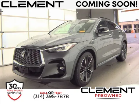 Gray 2022 INFINITI QX55 LUXE for sale in St. Charles, MO