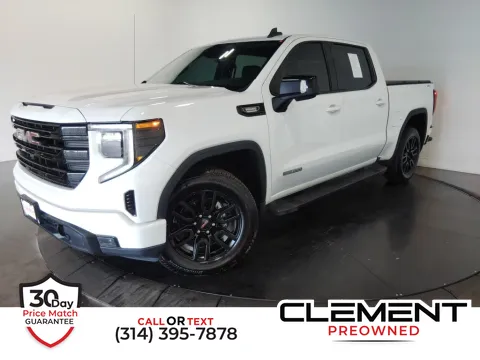 White 2022 GMC Sierra 1500 Elevation for sale in St. Charles, MO