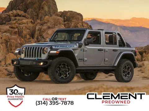 Silver 2023 Jeep Wrangler Base 4xe for sale in St. Charles, MO