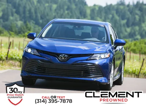 White 2020 Toyota Camry LE for sale in St. Charles, MO