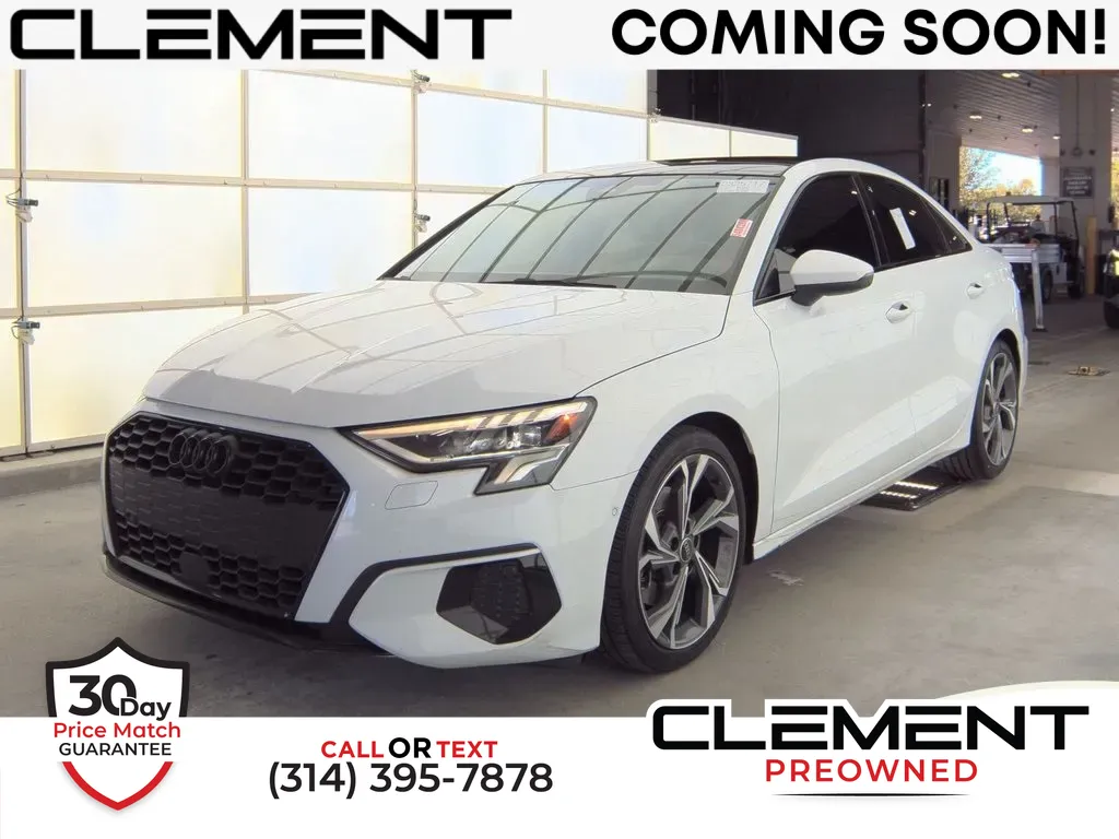 White 2023 Audi A3 40 Premium for sale in St. Charles, MO
