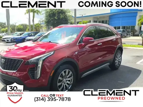 Red 2021 Cadillac XT4 Premium Luxury for sale in St. Charles, MO