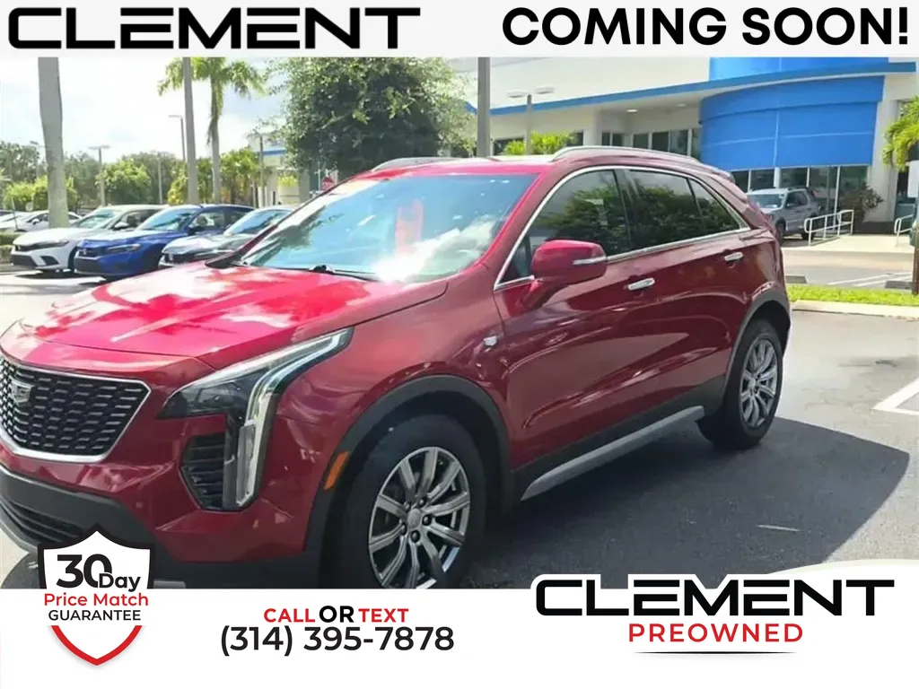Red 2021 Cadillac XT4 Premium Luxury for sale in St. Charles, MO