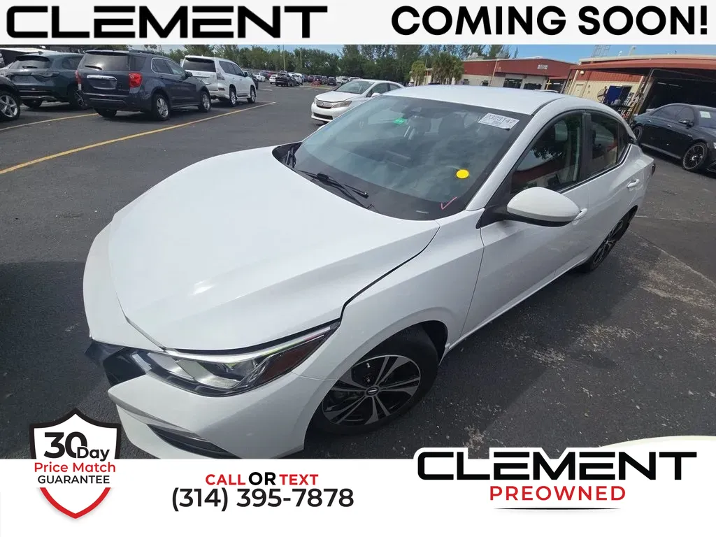 White 2022 Nissan Sentra SV for sale in St. Charles, MO
