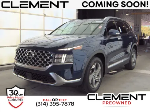 Blue 2022 Hyundai Santa Fe SEL for sale in St. Charles, MO