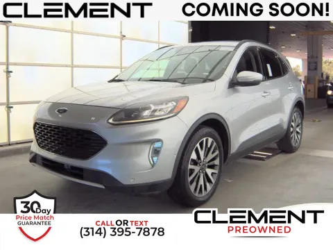 Silver 2020 Ford Escape Titanium for sale in St. Charles, MO