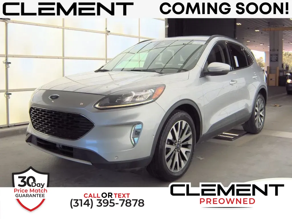 Silver 2020 Ford Escape Titanium for sale in St. Charles, MO