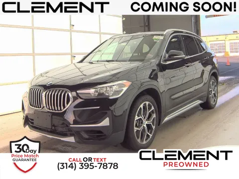 Black 2021 BMW X1 xDrive28i for sale in St. Charles, MO