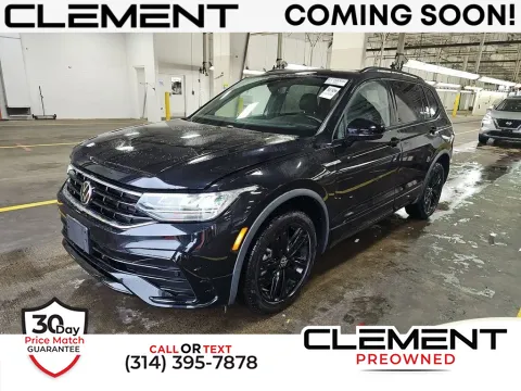 Black 2022 Volkswagen Tiguan 2.0T SE R-Line Black for sale in St. Charles, MO