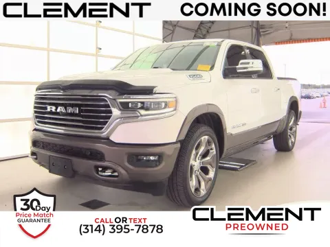 White 2020 Ram 1500 Laramie Longhorn for sale in St. Charles, MO
