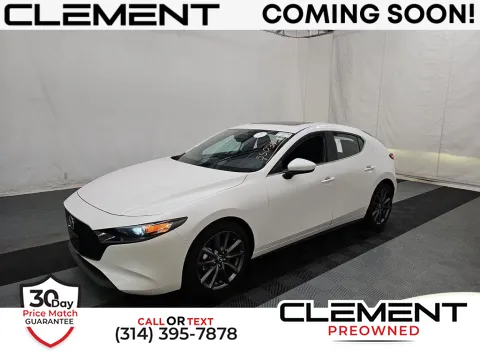 White 2024 Mazda Mazda3 2.5 S Preferred Package for sale in St. Charles, MO