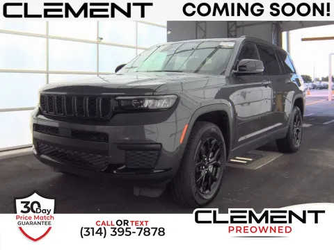 Gray 2024 Jeep Grand Cherokee L Altitude for sale in St. Charles, MO