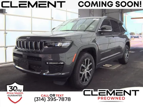 Gray 2024 Jeep Grand Cherokee L Limited for sale in St. Charles, MO