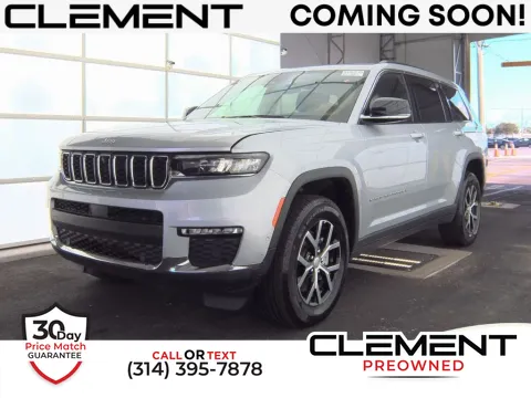 Silver 2024 Jeep Grand Cherokee L Limited for sale in St. Charles, MO