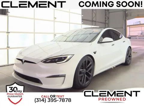 White 2022 Tesla Model S Plaid for sale in St. Charles, MO