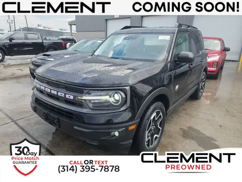 Black 2021 Ford Bronco Sport Big Bend for sale in St. Charles, MO
