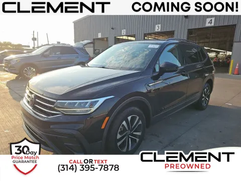 Black 2022 Volkswagen Tiguan 2.0T S for sale in St. Charles, MO
