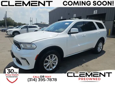 White 2022 Dodge Durango SXT for sale in St. Charles, MO