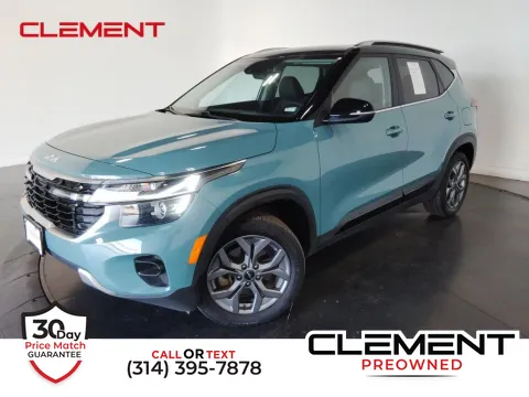 Blue 2024 Kia Seltos S for sale in St. Charles, MO