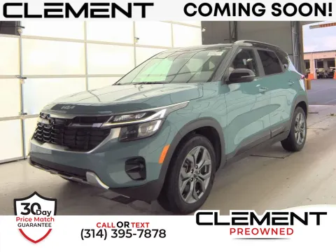 Blue 2024 Kia Seltos S for sale in St. Charles, MO