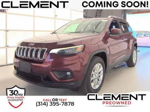 Red 2020 Jeep Cherokee Latitude Plus for sale in St. Charles, MO