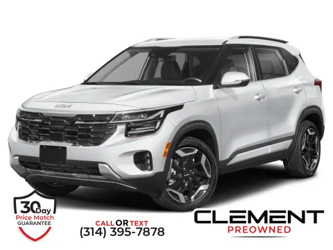Blue 2024 Kia Seltos SX for sale in St. Charles, MO