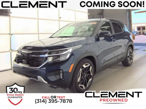 Blue 2024 Kia Seltos SX for sale in St. Charles, MO