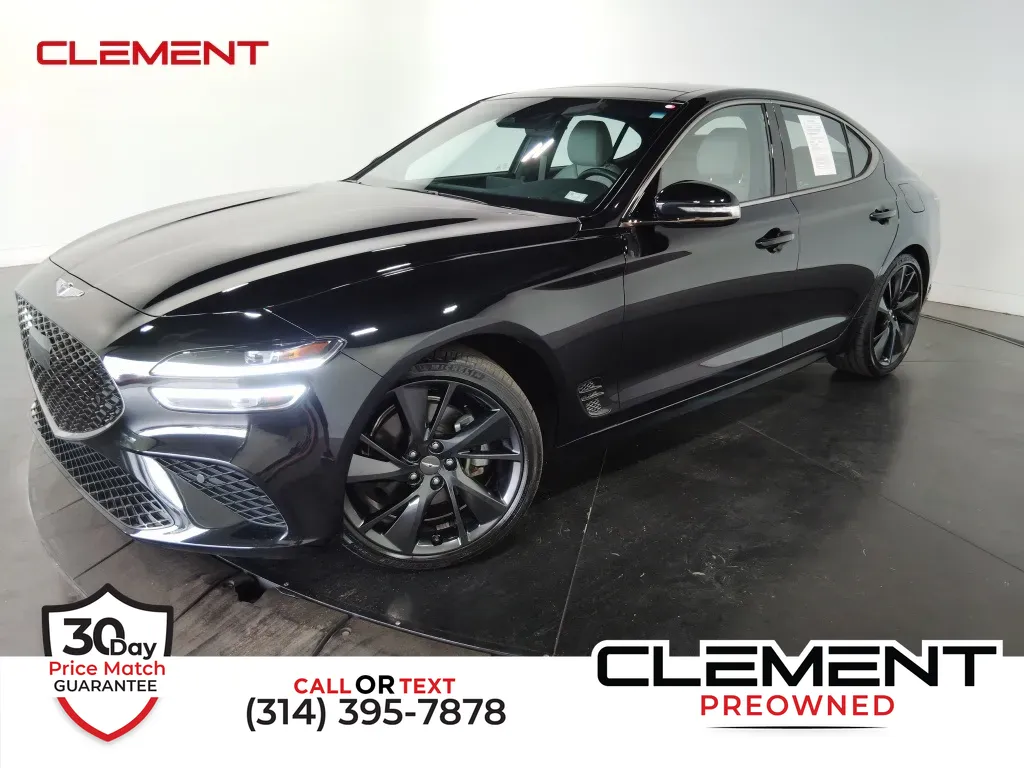 Black 2023 Genesis G70 2.0T for sale in St. Charles, MO