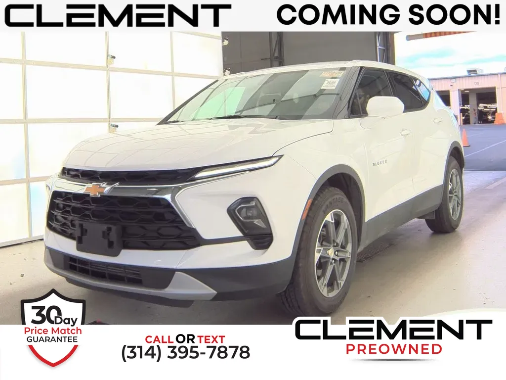White 2023 Chevrolet Blazer LT for sale in St. Charles, MO