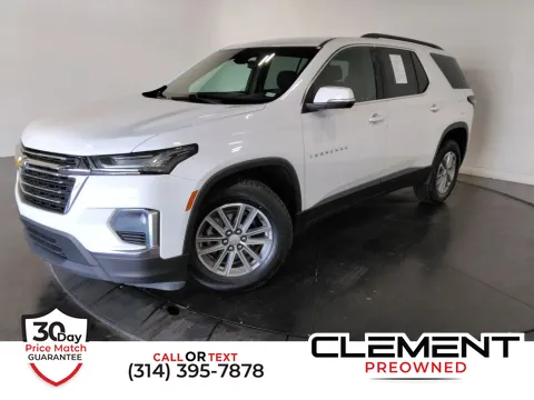 White 2023 Chevrolet Traverse LT for sale in St. Charles, MO