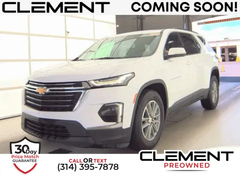 White 2023 Chevrolet Traverse LT for sale in St. Charles, MO