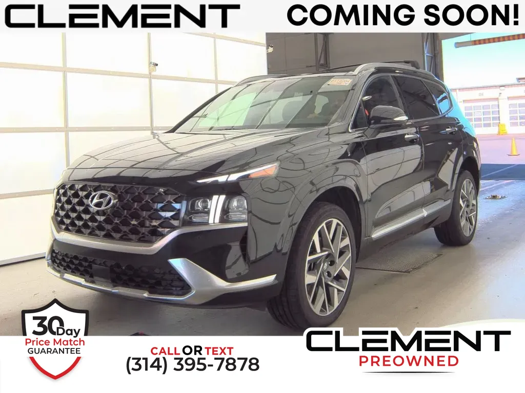 Black 2022 Hyundai Santa Fe Calligraphy for sale in St. Charles, MO