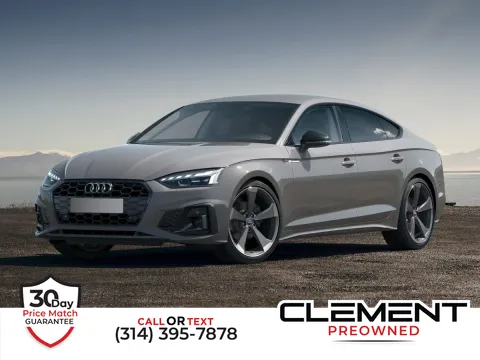 Black 2020 Audi A5 Sportback Premium Plus for sale in St. Charles, MO