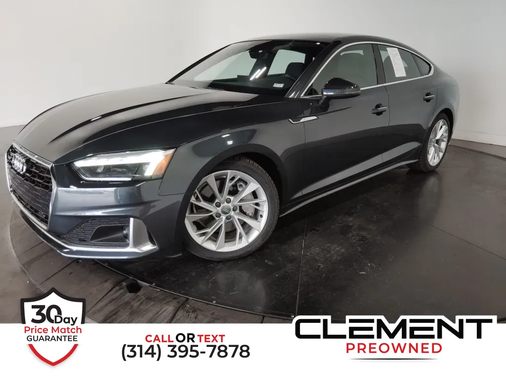Gray 2020 Audi A5 Sportback Premium Plus for sale in St. Charles, MO