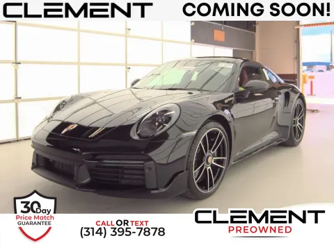 Black 2024 Porsche 911 Turbo S for sale in St. Charles, MO