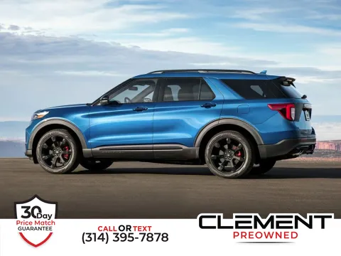 Silver 2020 Ford Explorer ST for sale in St. Charles, MO