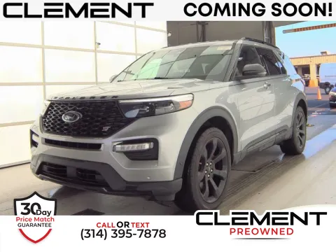 Silver 2020 Ford Explorer ST for sale in St. Charles, MO