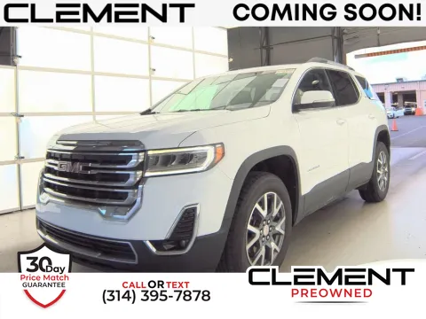 White 2023 GMC Acadia SLT for sale in St. Charles, MO